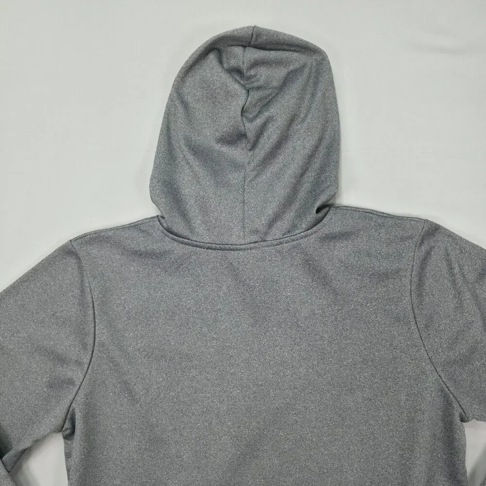 Jordan Jumpman Hoodie Youth XL Gray Dri Fit Athletic Pullover Sweatshirt